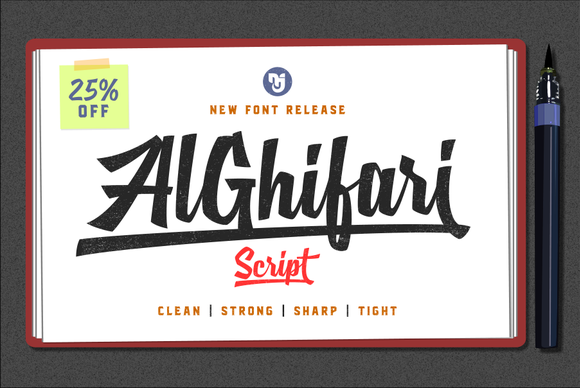 AlGhifari Script: A Designer's Field Test for Branding