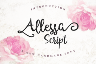 Allessa Script: A Handmade Typeface for Authentic Brands