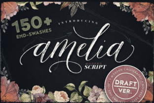 Amelia Script: A Refined Typeface for Editorial Design