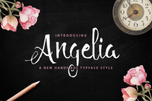 Angelia Script: A Handmade Typeface for Editorial Design