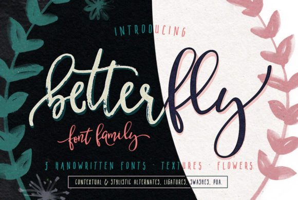 BetterFly: A Script Font for Modern Editorial Design