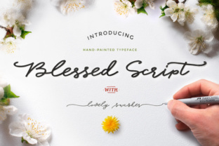Blessed Script: A Modern Typeface for Editorial Design