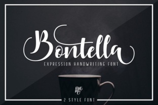 Bontella: A Modern Script Typeface for Branding