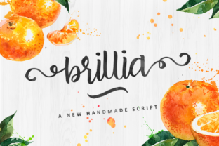 Brillia Script: The Handmade Typeface for Clear Campaigns