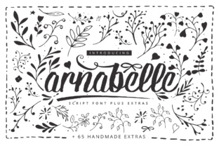 Bring Handmade Charm to Life with Arnabelle Script Font