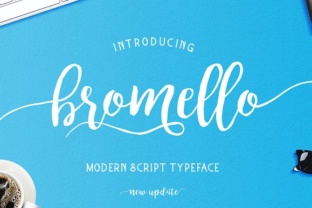 Bromello: A Modern Script Typeface for Authentic Branding