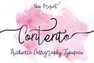 Contento Script: A Modern Typeface for Dynamic Campaigns