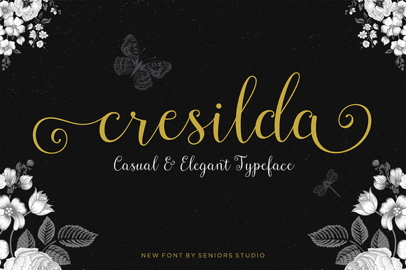Cresilda Script: A Fluid Typeface for Modern Web Design