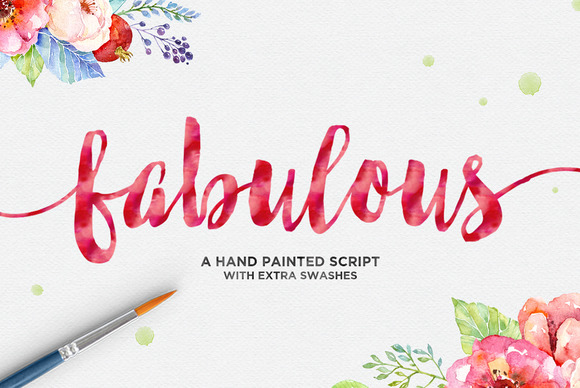 Elevate Campaign Visuals with Fabulous Script Typeface