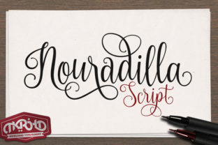 Elevate Your Brand with the Nouradilla Script Typeface