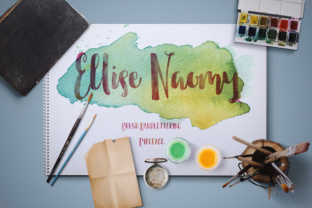 Ellise Naomy Script: A Brush Typeface for Authentic Branding