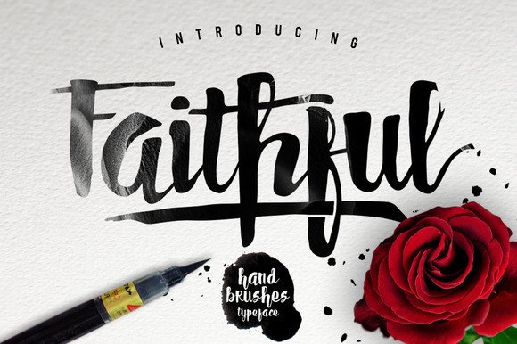 Faithful Font: A Reliable Script for Handmade Brands