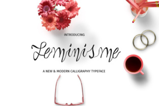Feminisme Font Review: Elevating Web Design with Modern Calligraphy