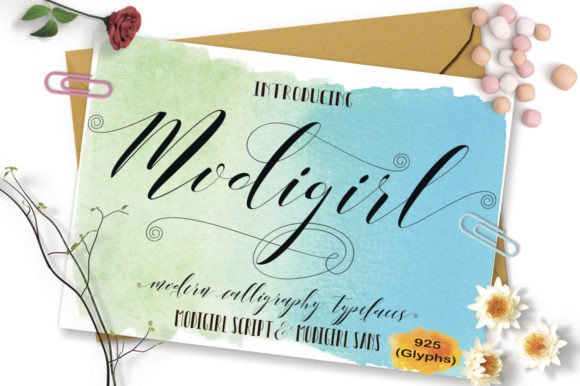 Modigirl Script: The Elegant Typeface for Modern Web Design