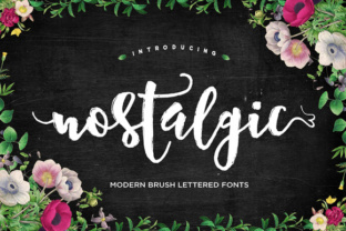 Nostalgic Script: The Perfect Typeface for Handmade Brands