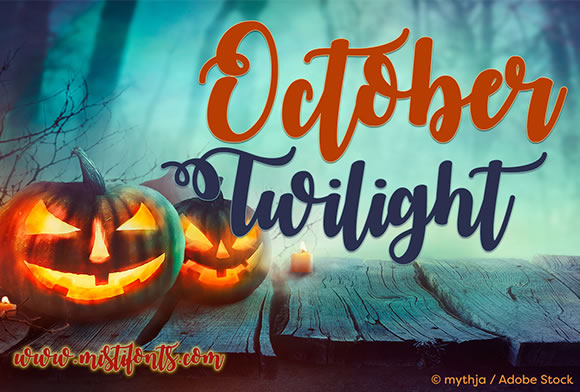 October Twilight Font: A Crafter's Guide to Seasonal Style