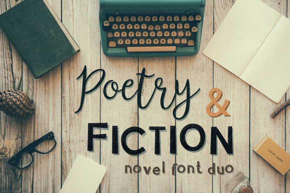 Poetry Fiction Font: A Maker's Guide to Storybook Style