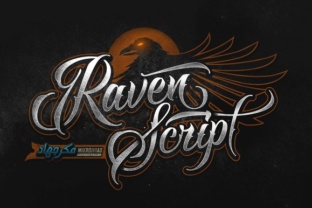Raven Script: A Bold Hand for Modern Brand Identity