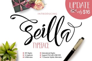Seilla Script: A Modern Typeface for Editorial Design