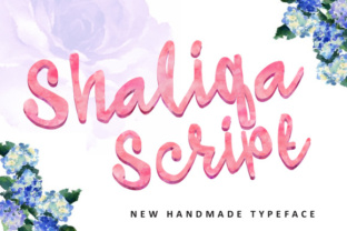 Shaliqa Script: The Perfect Handmade Font for Crafters