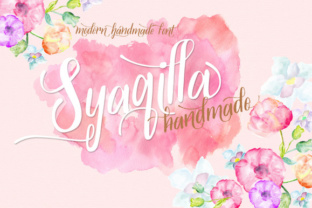 Syaqilla Handmade: The Modern Font for Brand Growth