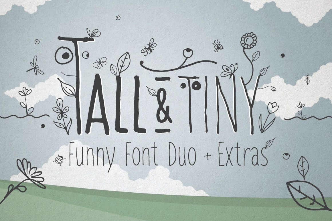 Tall Tiny Font Duo: A Playful Typeface for Web Design