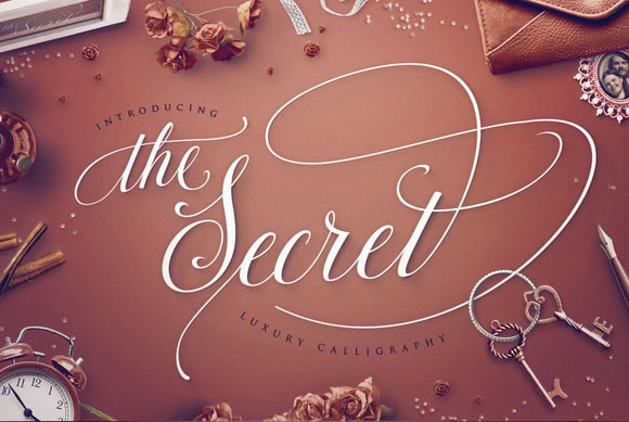 The Secret: A Script Font That Elevates Your Campaigns