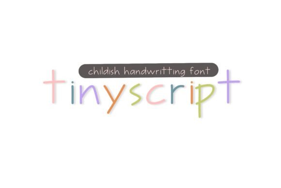 Tiny Script: A Fresh Typeface for Modern Editorial Design