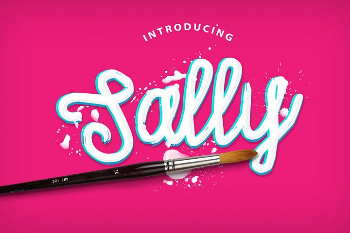 Upgrade Your Brand with the Sally Script Typeface