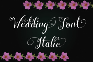 Wedding Font Italic: A Designer's Take on This Elegant Typeface